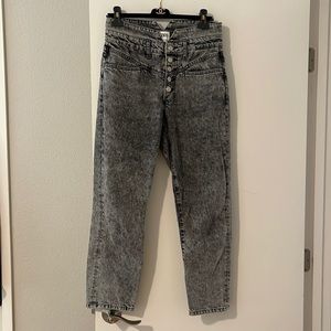 Zara denim size 6 us , good condition